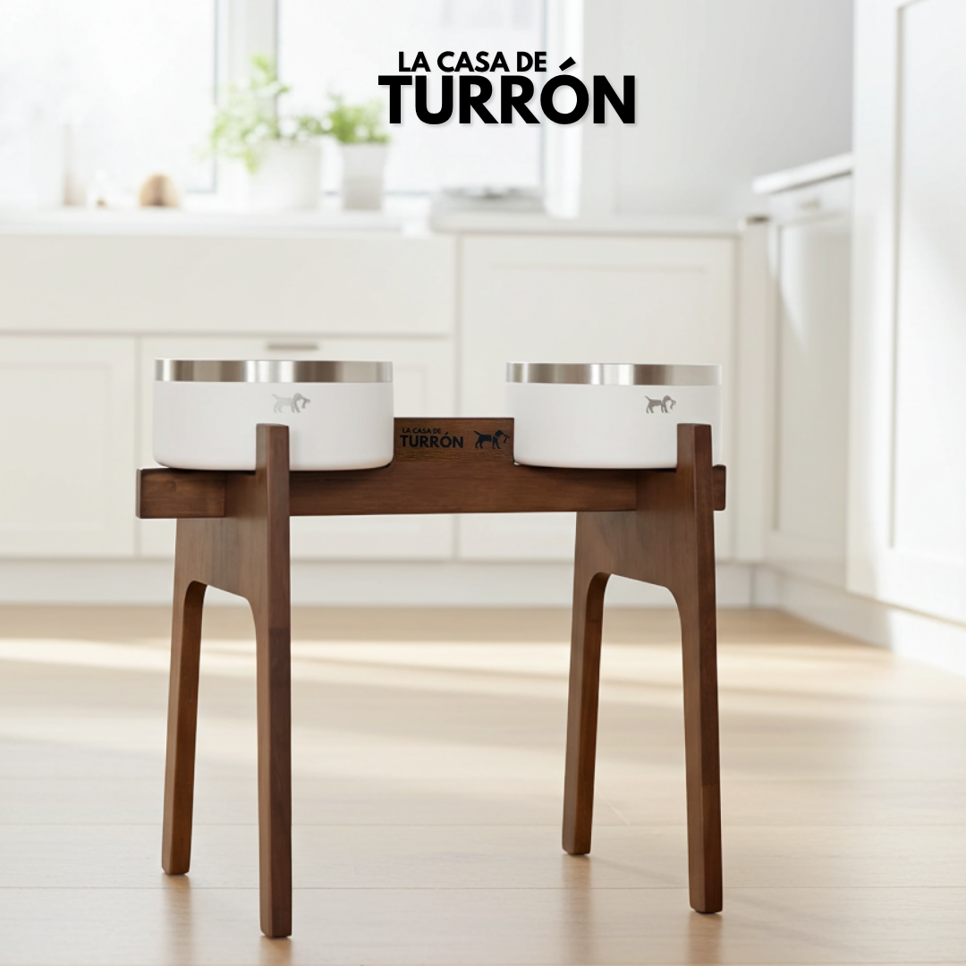 Comedero elevado doble Nordic