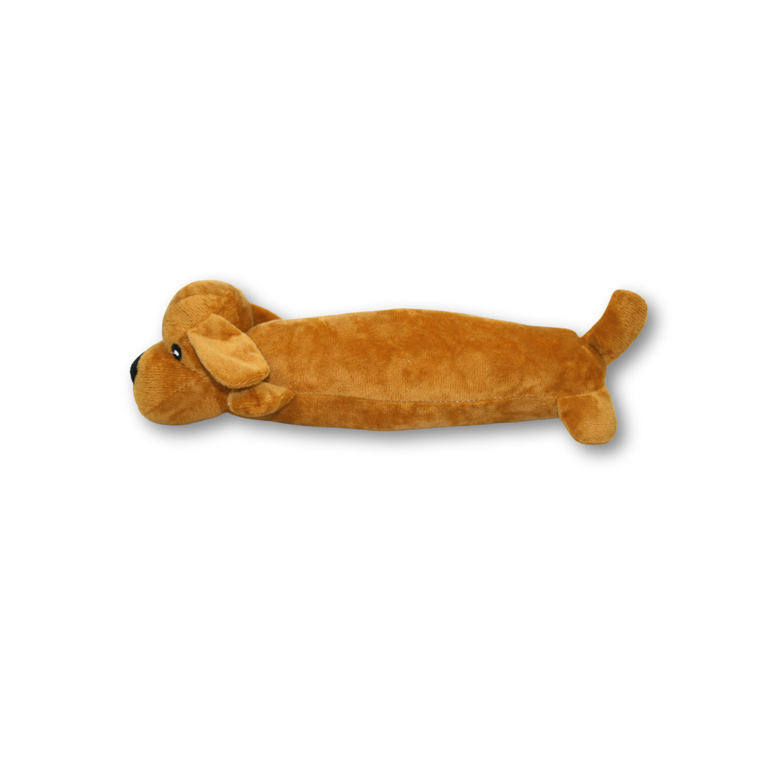 peluche para mascotas perro marron claro perfil la casa de turron